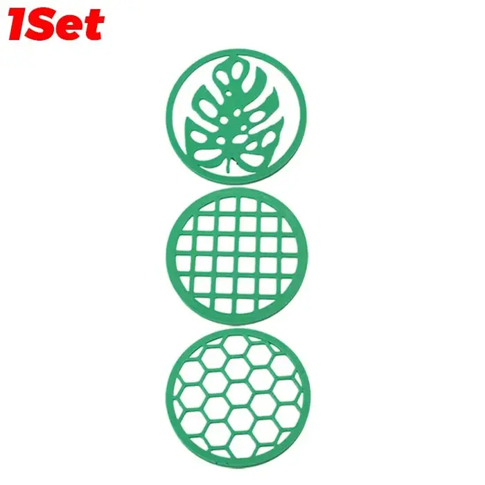 Plateaux de démarrage pour plantes en plastique, ensemble de plateaux ronds pour la propagation des