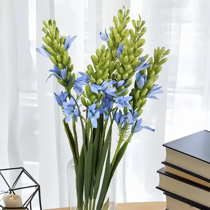 Fleur de jacinthe artificielle de 37 pouces