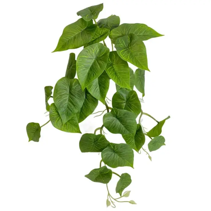 Plante verte artificielle feuilles de plante verte en plastique Simulation réaliste plante Epipremnu