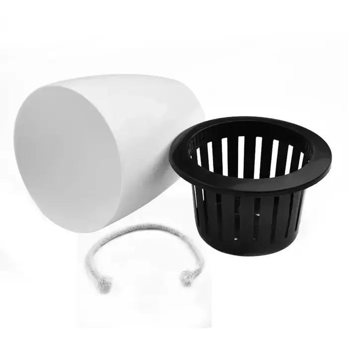 Pot de fleur paresseux à absorption d'eau automatique