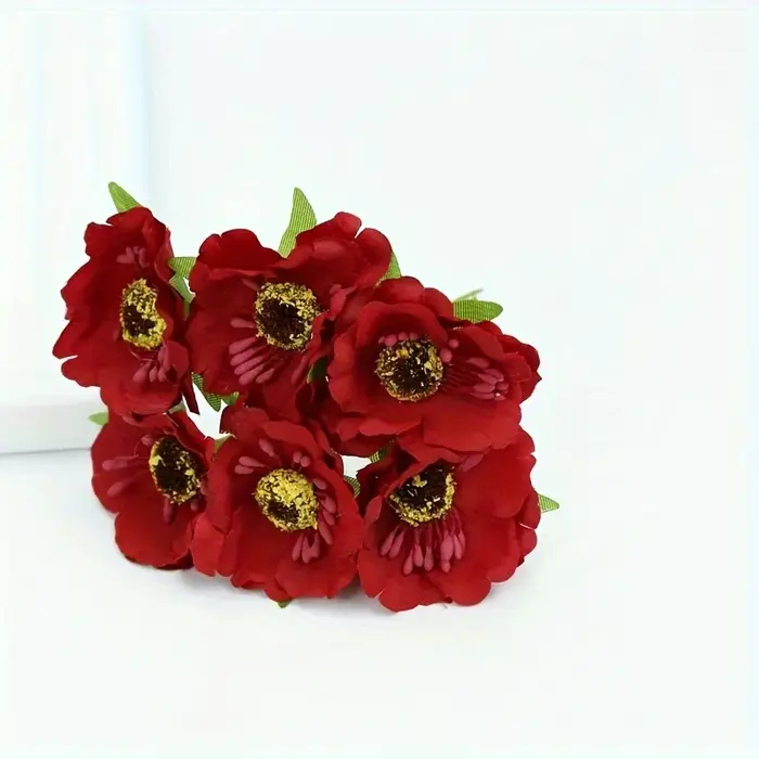 Fleurs artificielles en soie
