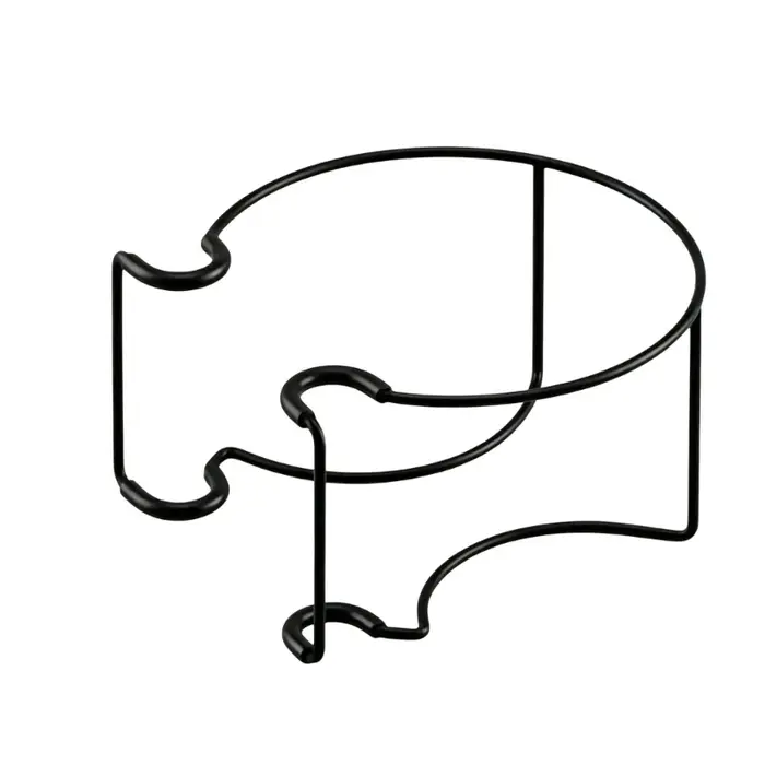 Support plante garde-corps en métal doté d'une Construction Durable pour l'amélioration du jardin du