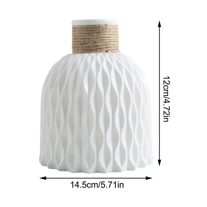 Vase à fleurs en plastique avec UL