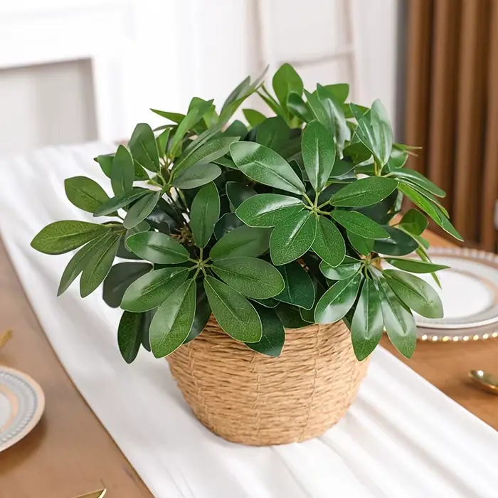 Plante artificielle | Feuilles artificielles avec tige
