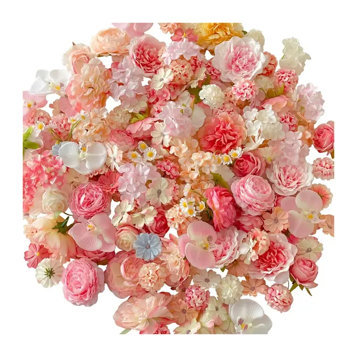 Kit de matériaux pour fleurs artificielles 3-10 cm pour la décoration artisanale DIY, utilisation po