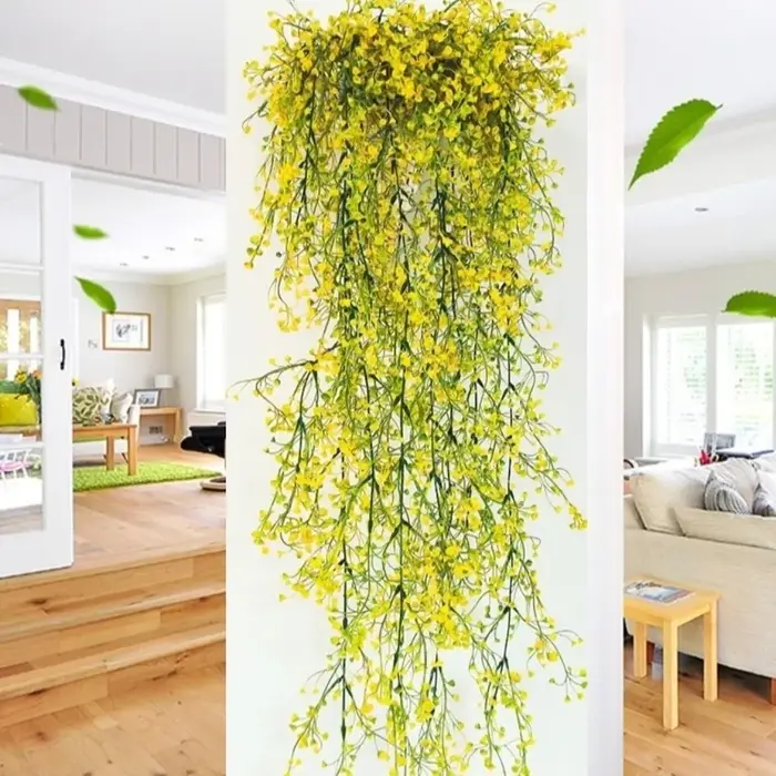 Plantes artificielles en plastique