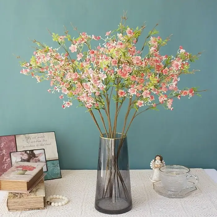 Décoration de chambre Indie : Fleur artificielle de 64 cm