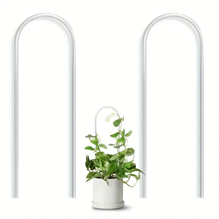 Support de plante en acrylique en forme de U de qualité supérieure