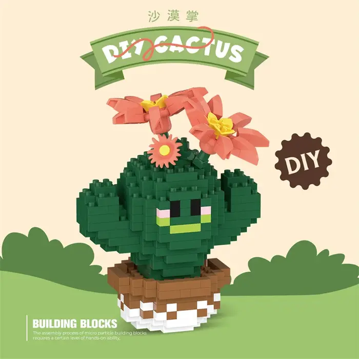 Mini MOC Cactus en Pot