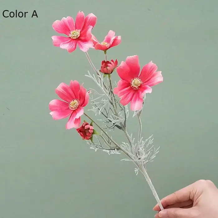 Branche de fleurs artificielles Gesang, 60CM, 1 pièce, pour décoration de mariage, fleurs artificiel