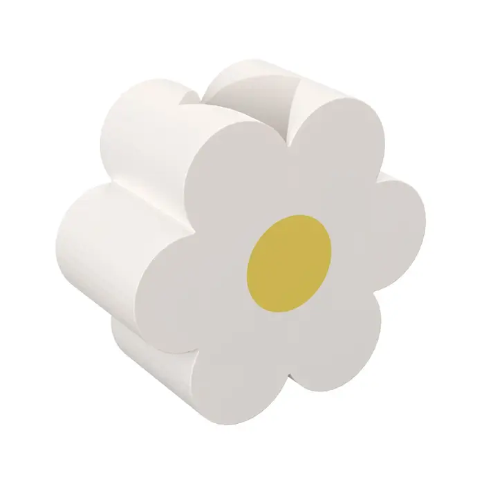 Le petit vase fleuri est durable et n'est pas facile à casser