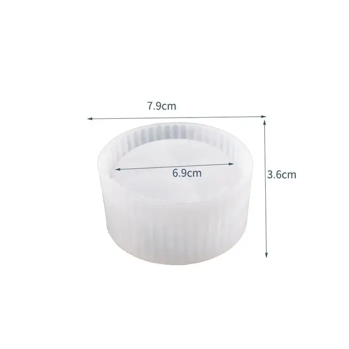 1/5 pièces Moule en silicone DIY pour pot de fleurs en béton, boîte de rangement pour stylos en form