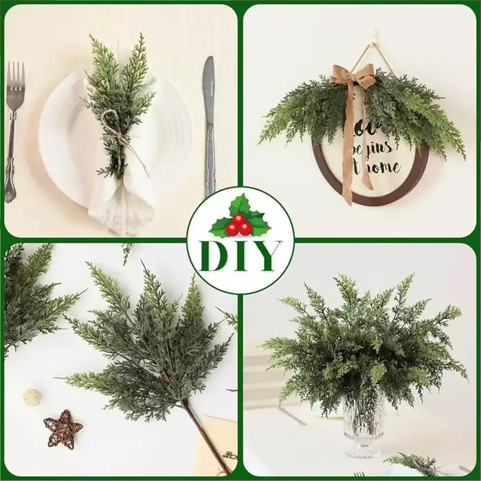 Branches de cèdre de noël