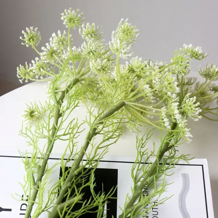 Grande fleur en dentelle artificielle en mousse pour décoration de mariage