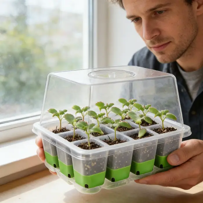 Mini pots pour plantes avec trous de drainage