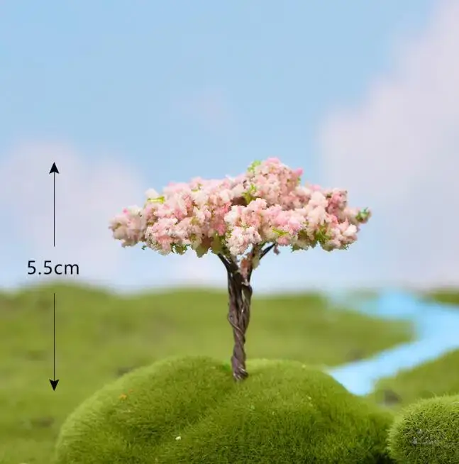 Arbre Rose Artificiel, Saule Miniature