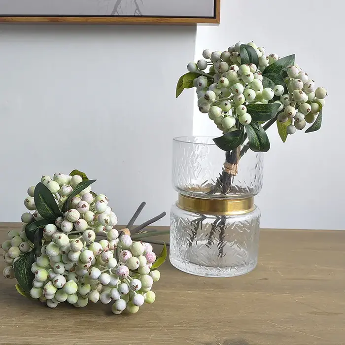 10 pièces de fleurs artificielles en mousse