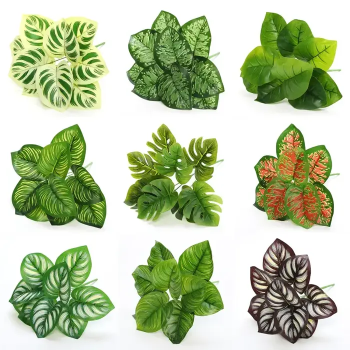 Feuilles de Monstera Artificielles