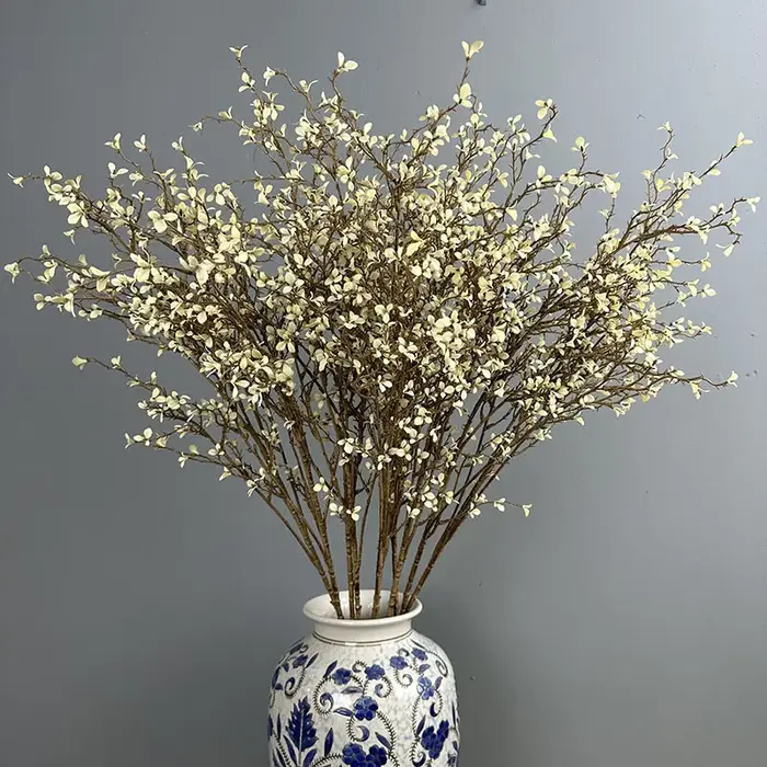6 pièces de plantes artificielles en plastique