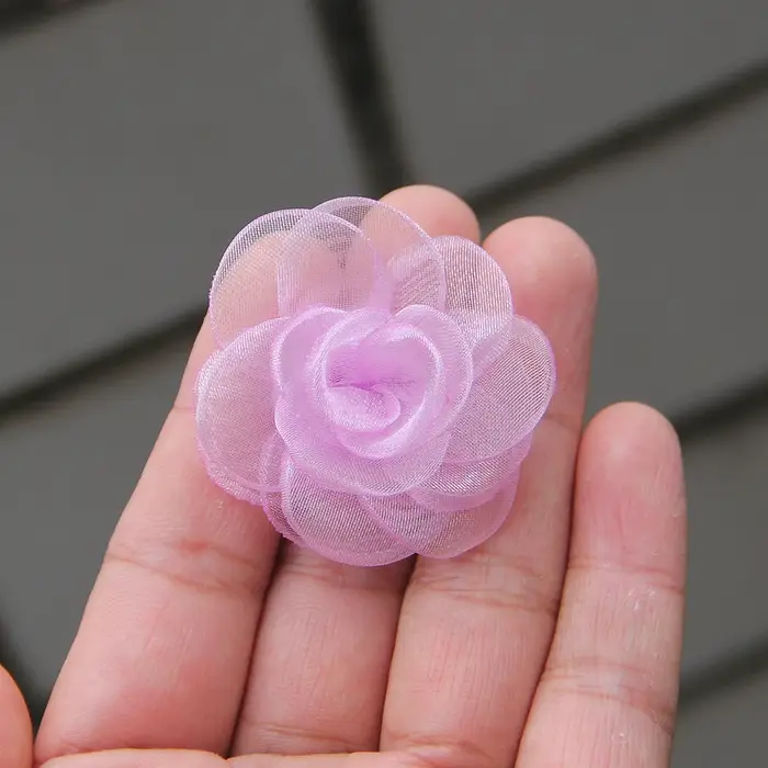 Tête de fleurs artificielles 4.5CM