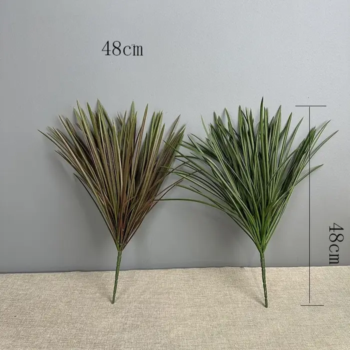 4 pièces de plantes artificielles en plastique