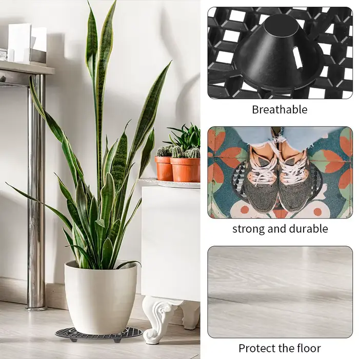 Pot de plante S/05 er, 20/30/40cm, support de plante pour prévenir la pourriture et les dommages sur