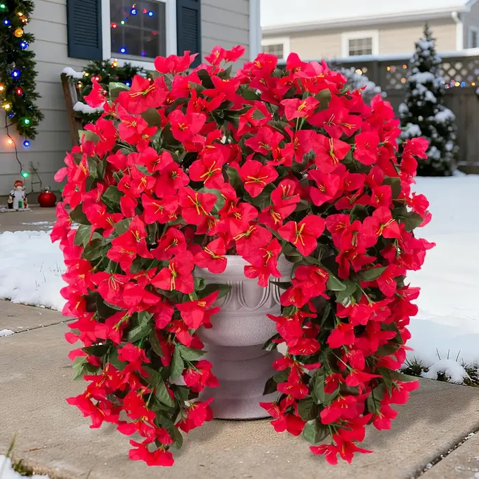 Guirlande de fleurs artificielles Bougainvillier pour mariage