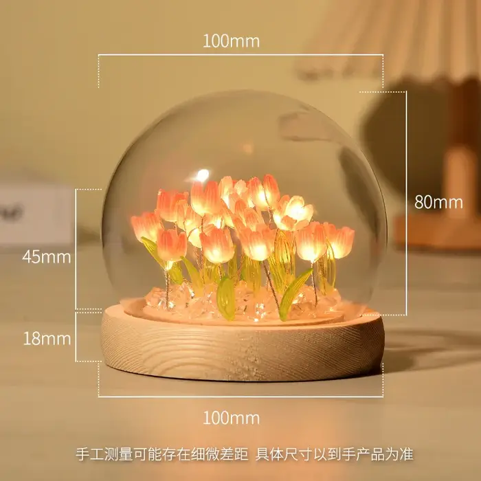 10/15/20 pièces tulipe USB fleur artificielle
