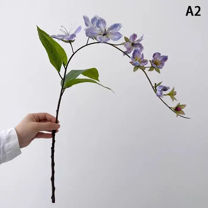 Fleurs artificielles suspendues au jasmin, fleurs décoratives en soie artificielle pour balcon, comm