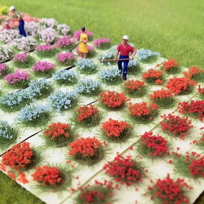 14 bouquets de fleurs artificielles