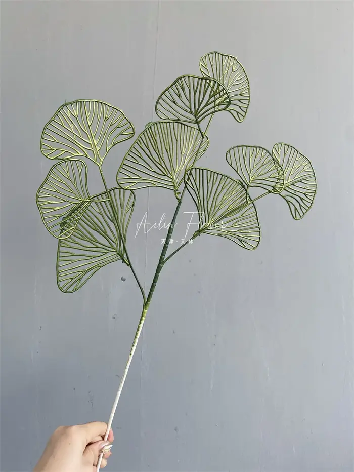 Plantes artificielles vertes