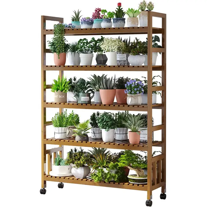 Support de plante mobile réglable
