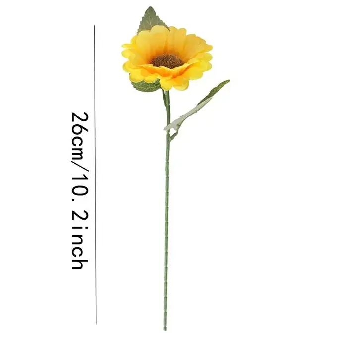 Bouquet de fleurs artificielles tournesol
