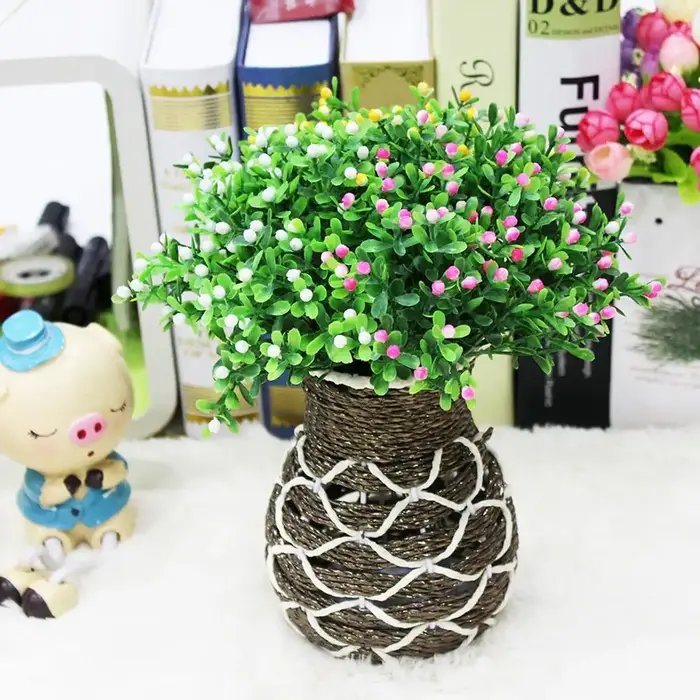Plante artificielle fausse herbe verte