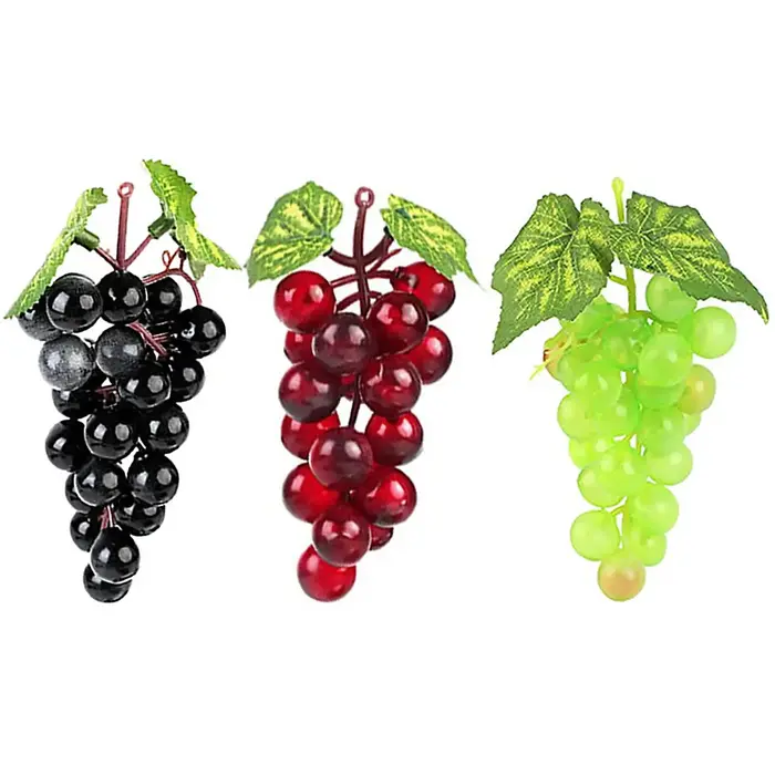 Bouquets de raisins artificiels