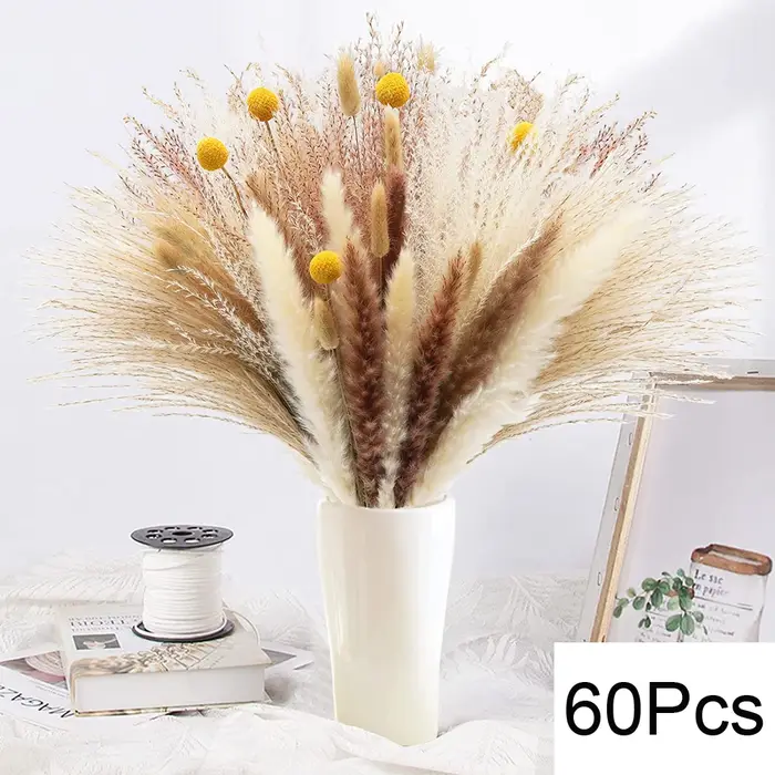 Bouquet de Fleurs vaccées Naturelles pour Décoration de Mariage