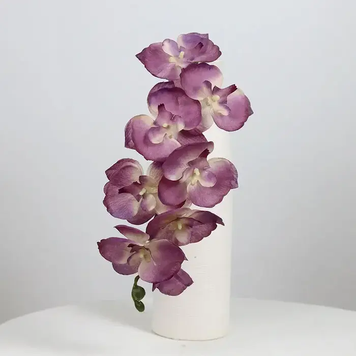 Orchidée papillon d'automne en soie