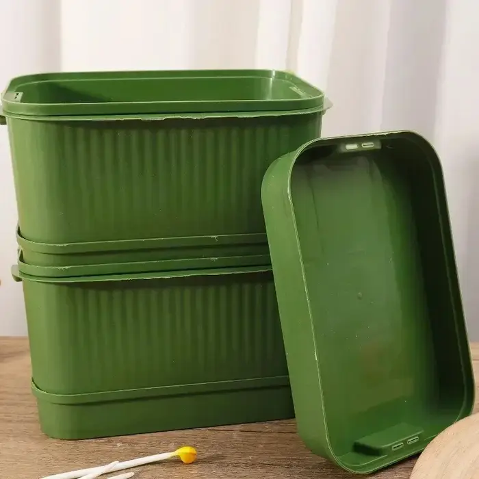 Pots de culture en plastique pour pépinière