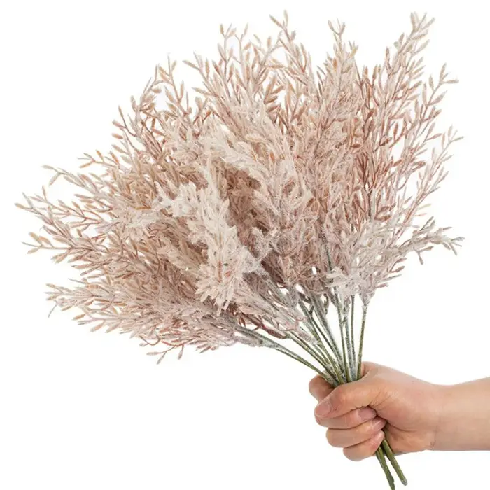 Fleur artificielle flocage oreille de blé jardin arc mariage mariée Bouquet maison Vase Table Festival guirlande bricolage cadeau décoration