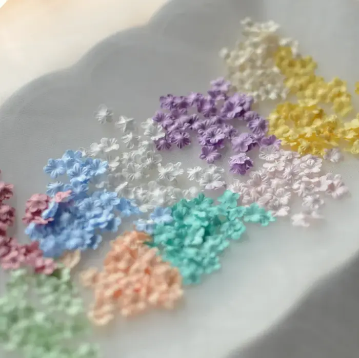 30 fleurs artificielles 10 couleurs