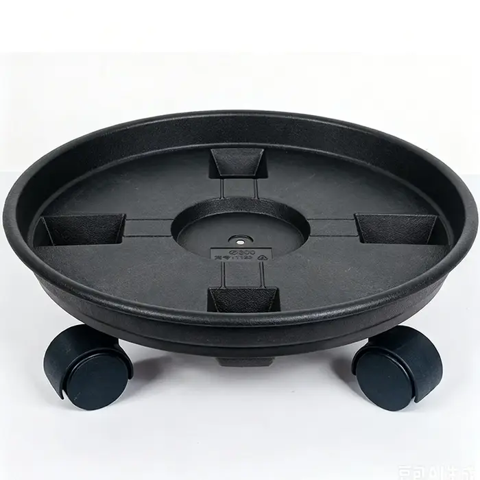 Support de plante mobile 30/33 cm avec roulettes