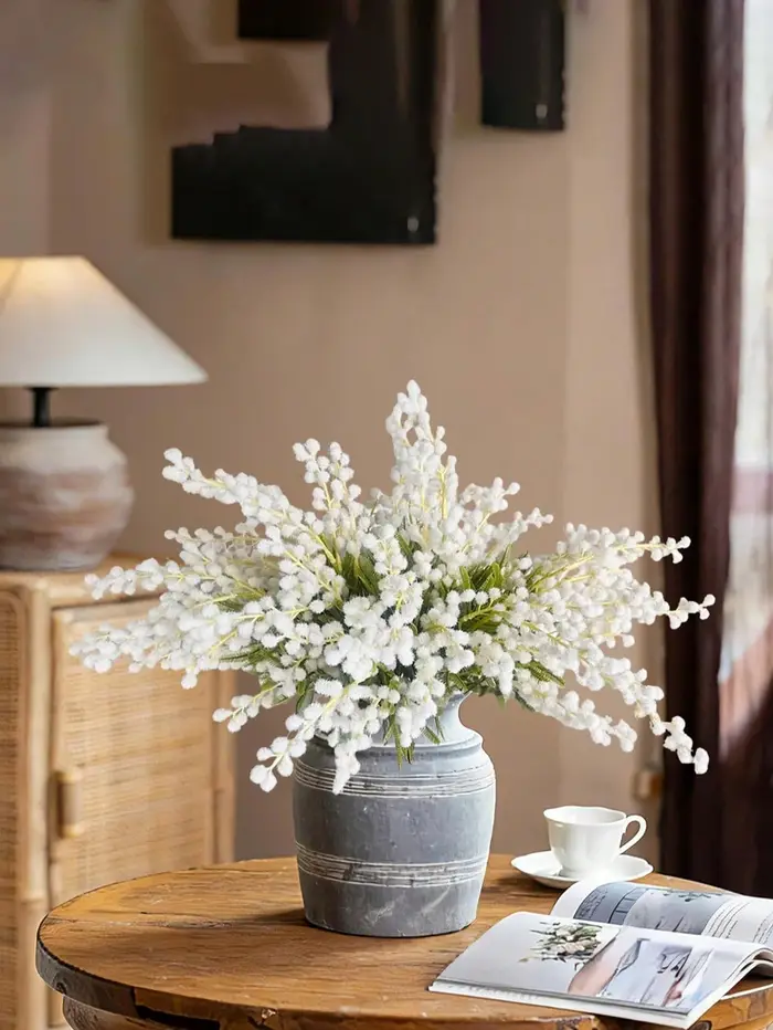 Mimosa artificielle, fleur artificielle de printemps
