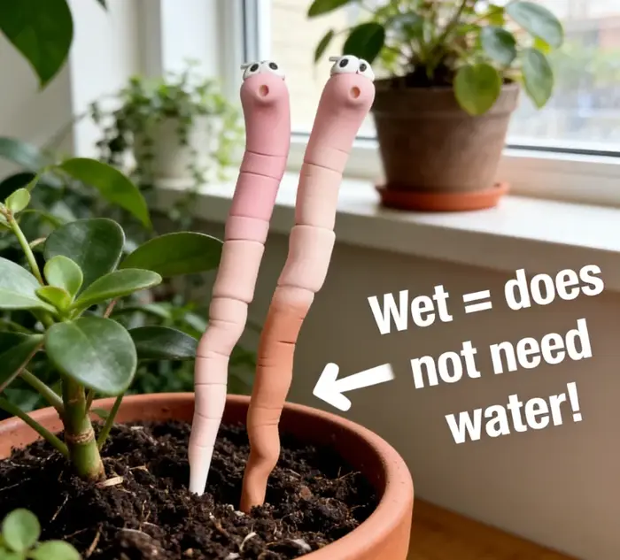Capteur d'humidité pour plantes en pot