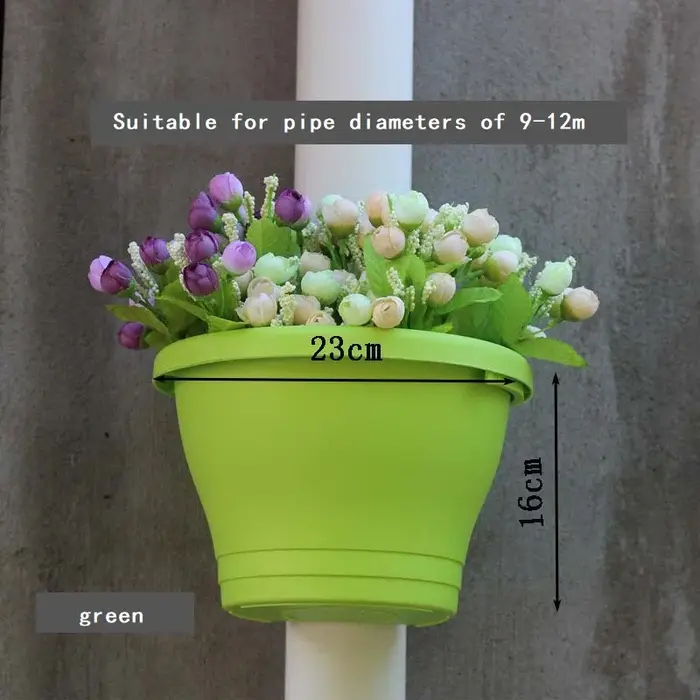 Pot de fleur suspendu, panier créatif
