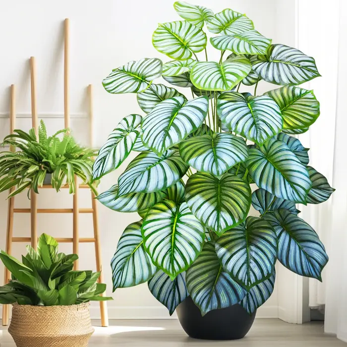 Fleurs et feuilles artificielles Monstera Deliciosa