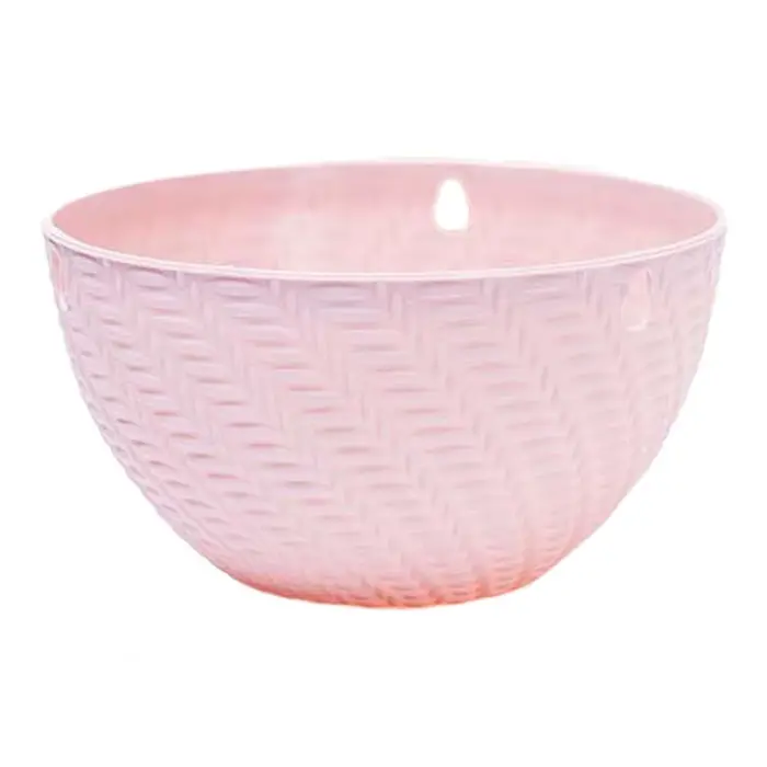Pot suspendu pour plantes d'intérieur, pot à fleurs à large ouverture avec réservoir d'eau, support 