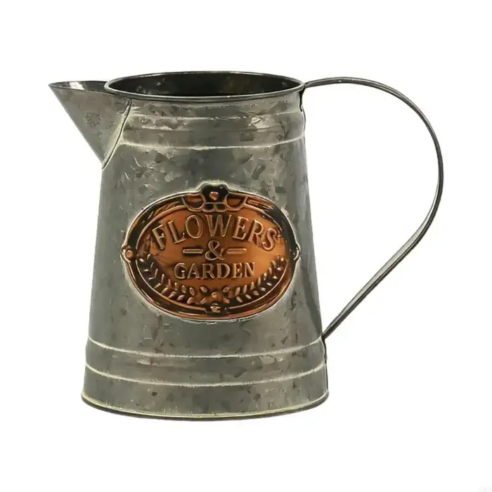 Pot fleurs en métal, Vase décoratif pratique, moderne, multifonctionnel, pour table fête mariage, Y5