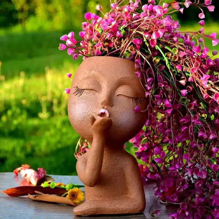 Jardinière de fleurs pour filles, plante succulente, conteneur de fleurs, Pot de fleurs, décoration de maison, ornement de table, décoration de jardin
