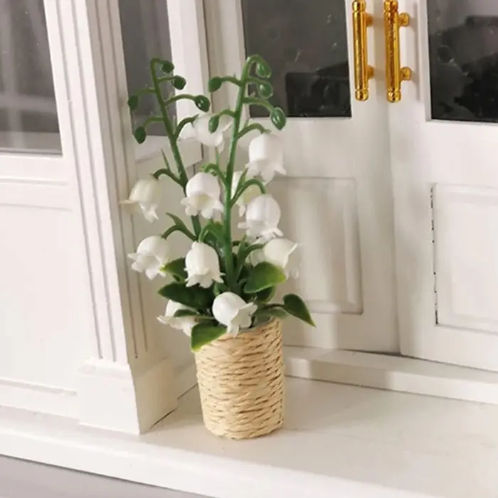 Miniature de plante en pot