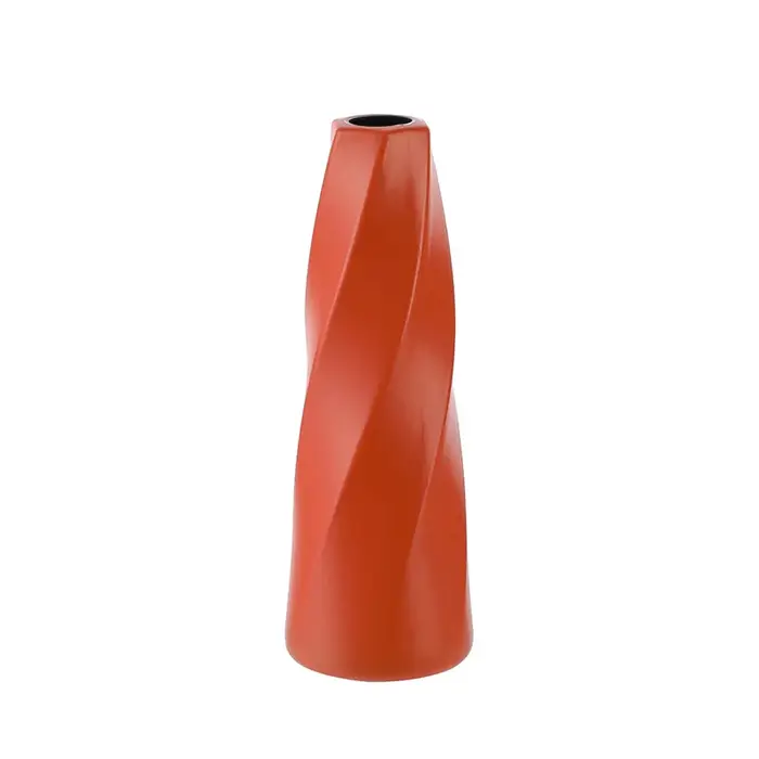 Vase à fleurs en plastique blanc